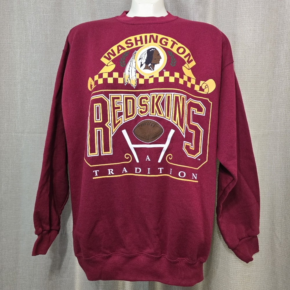 Washington Redskins Maroon Crewneck Sweater